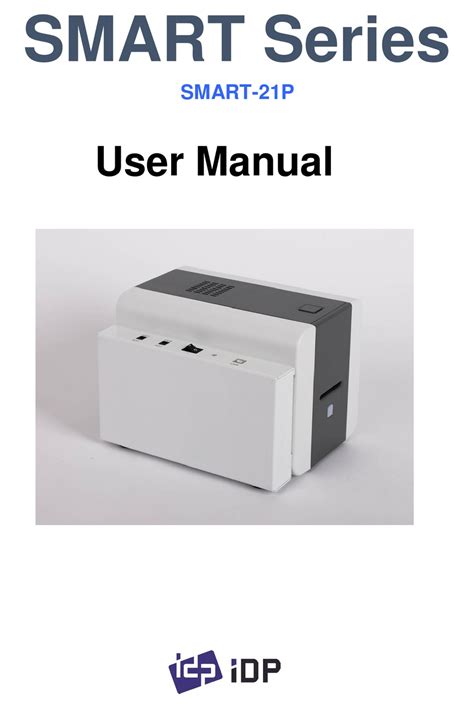 IDP Smart Series Printer User Manual 